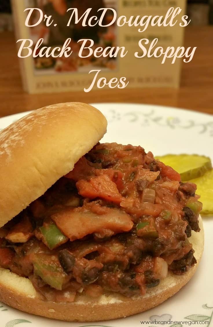 Dr McDougall's Black Bean Sloppy Joes Brand New Vegan