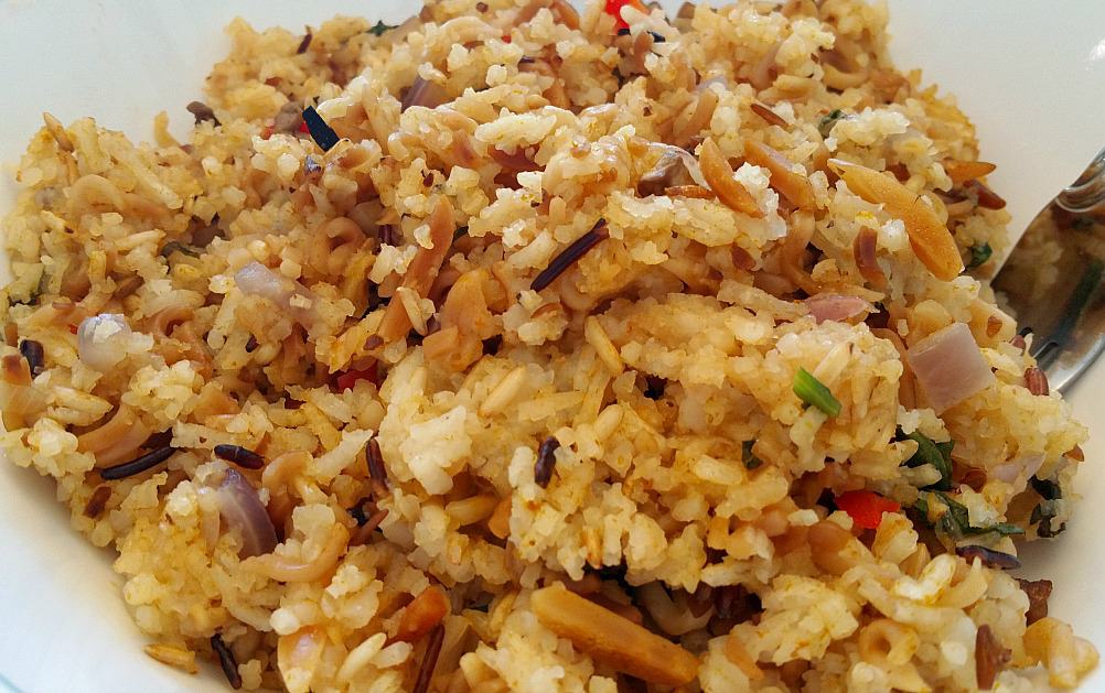 Onion Rice Pilaf Recipe — Dishmaps