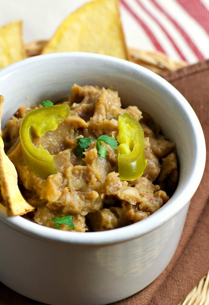 Instant Pot Vegan Refried Beans