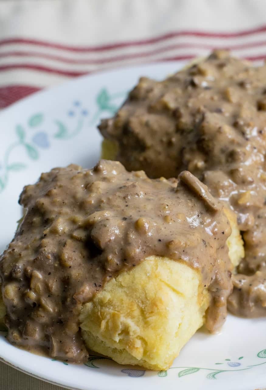 Vegan Country Sausage Gravy - Brand New Vegan