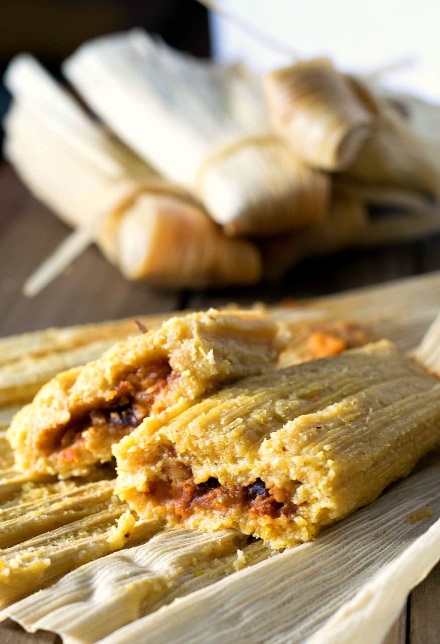 Oil Free Vegan Tamales