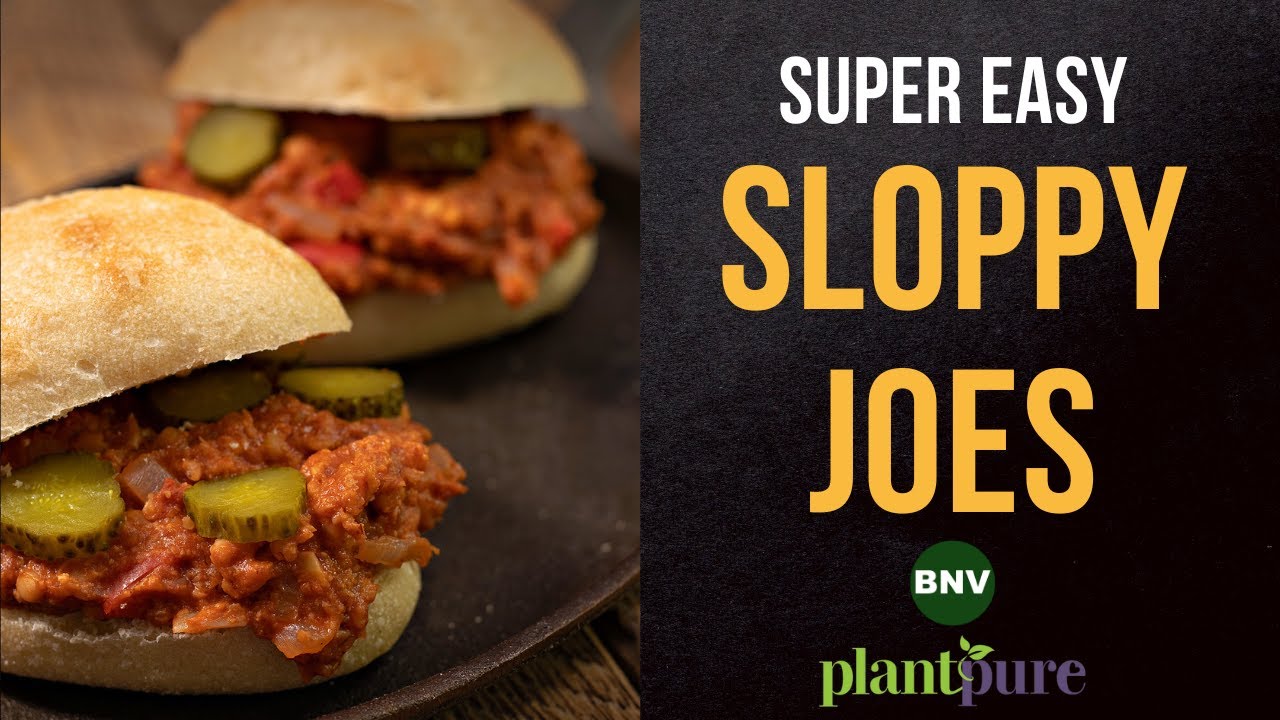 Super Easy Sloppy Joes Using PlantPure's Meal Starter Kit