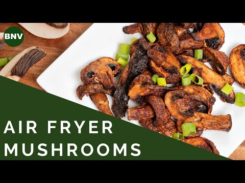 Savory Air Fryer Mushrooms