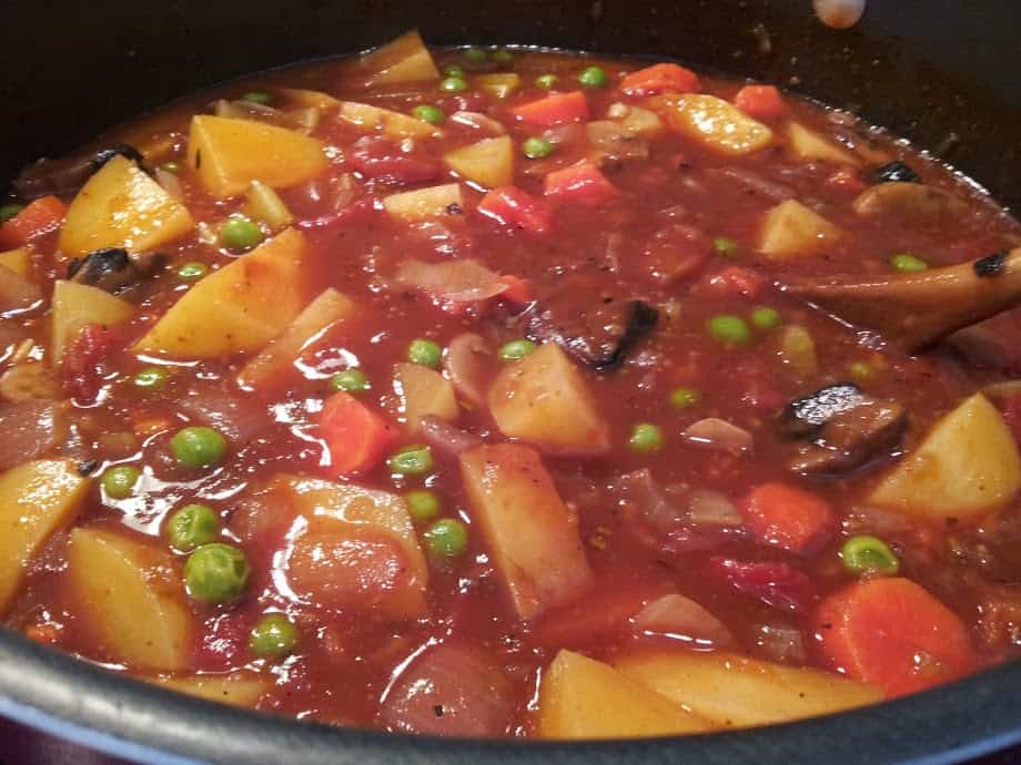 Hearty Vegetable Stew - Brand New Vegan