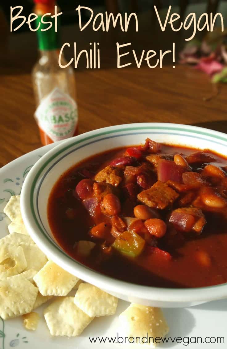 best damn vegan chili ever