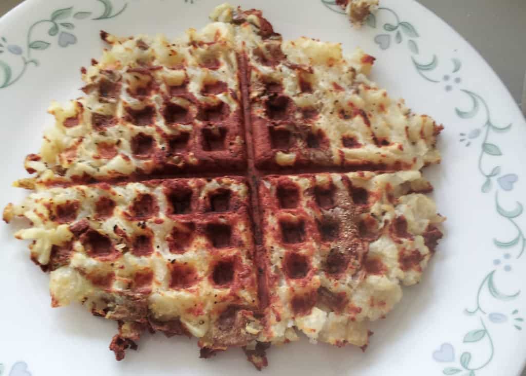 Waffle Iron Hash Browns Brand New Vegan