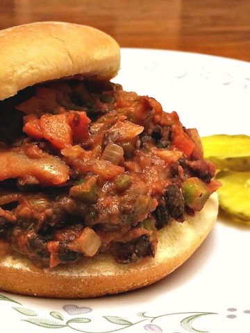 black bean sloppy joe 2