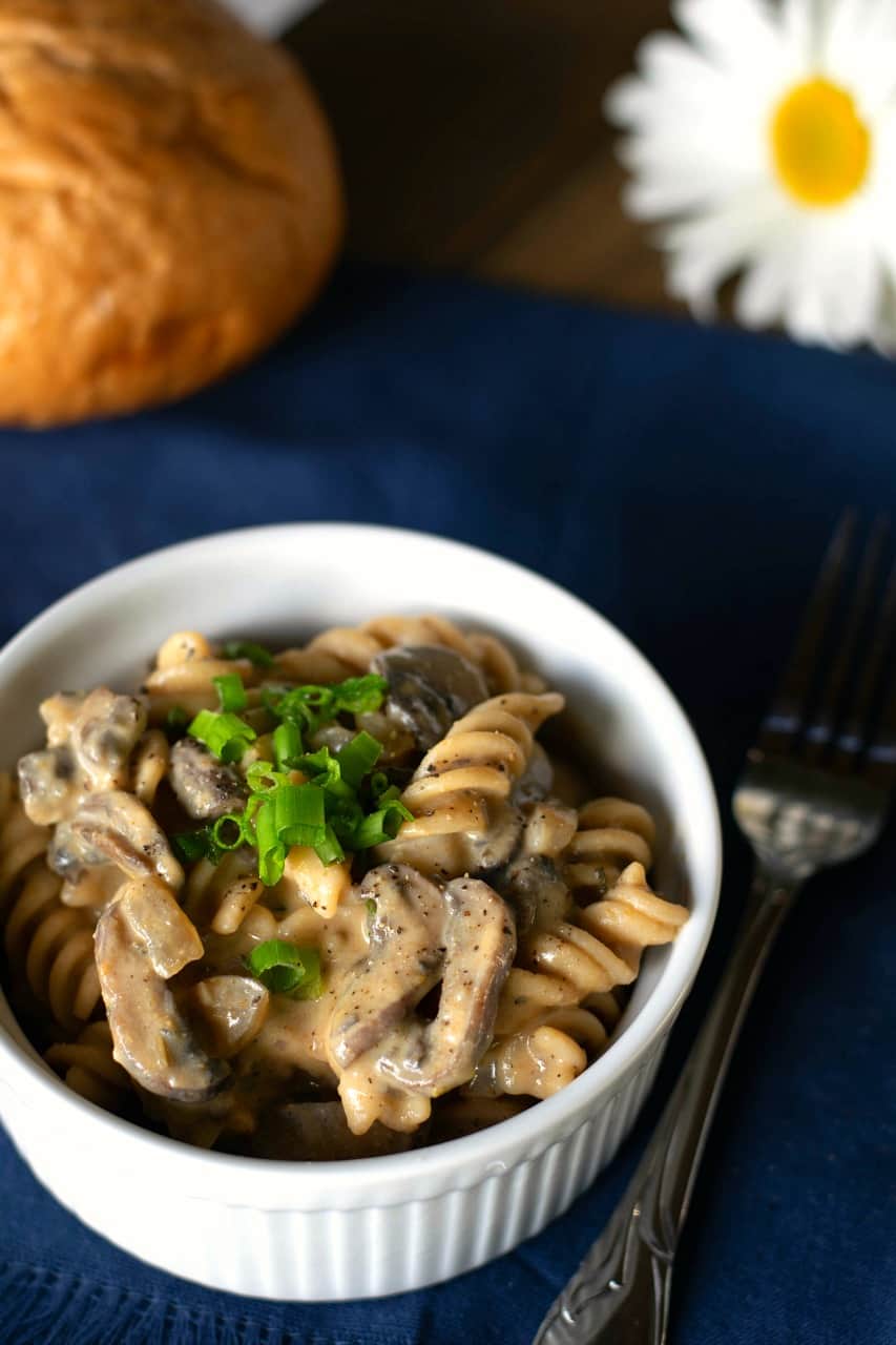 mushroom stroganoff