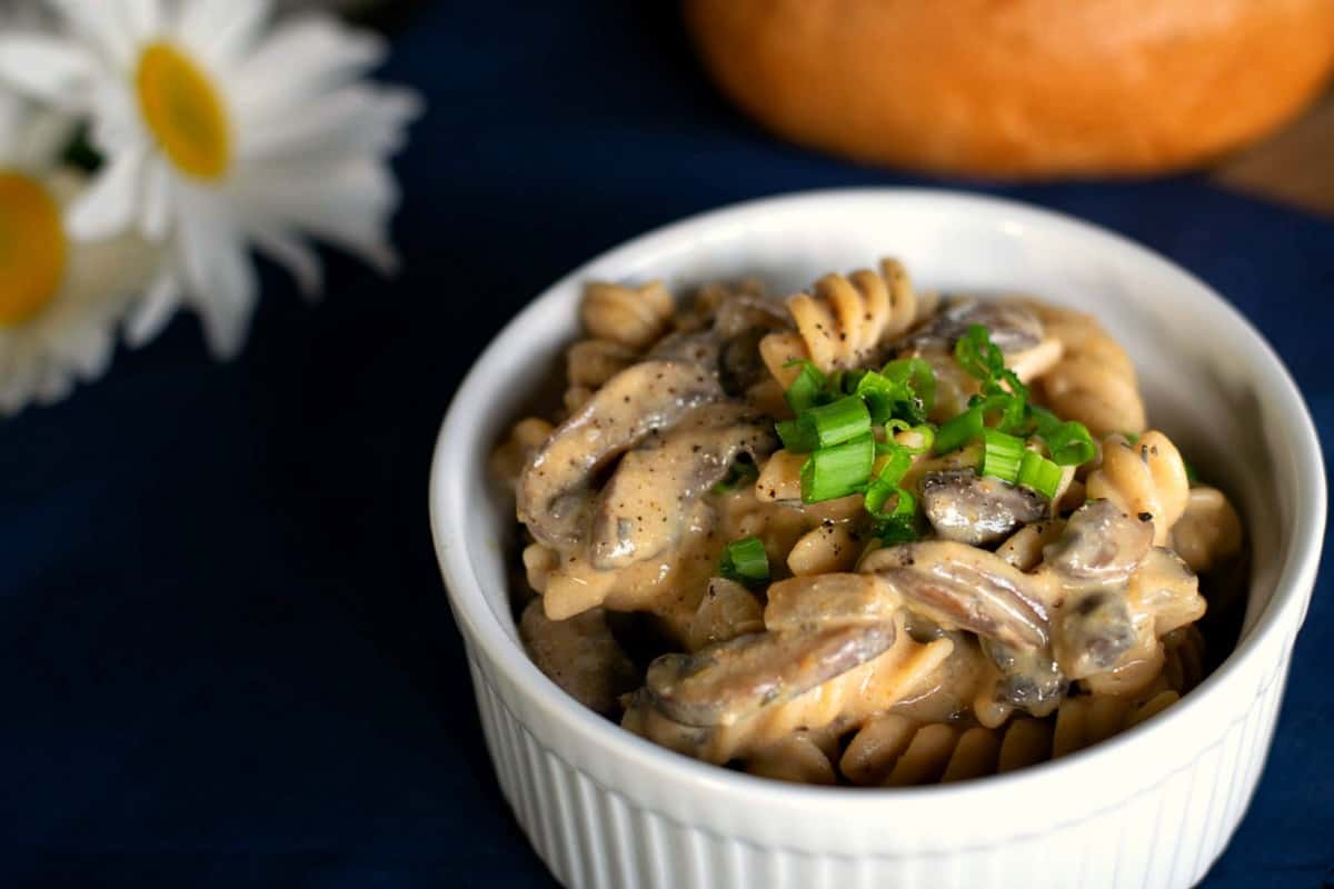 mushroom stroganoff