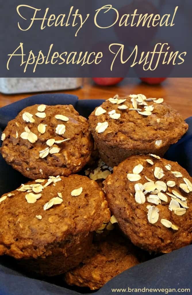 oatmeal applesauce muffins