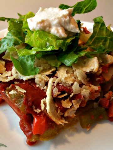 vegan tamale pie