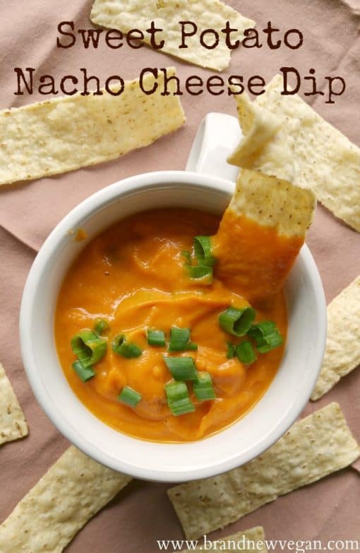 Sweet Potato Nacho Cheese Dip Brand New Vegan