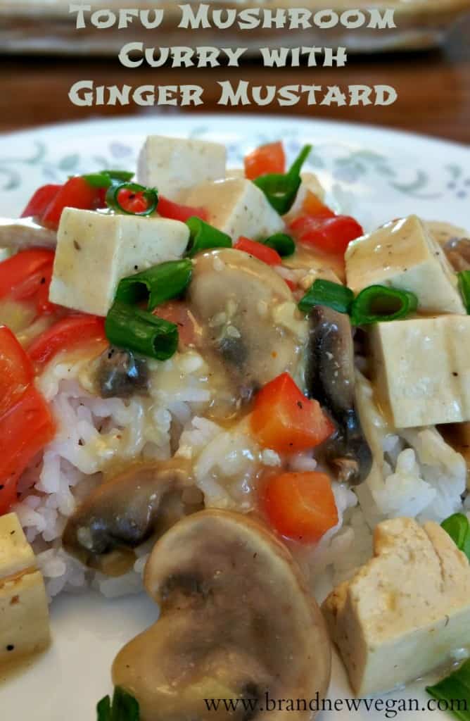 tofu mushroom curry