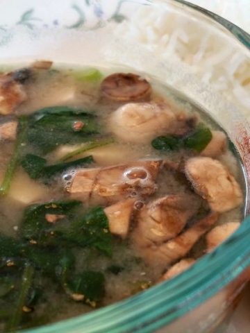 savory miso soup