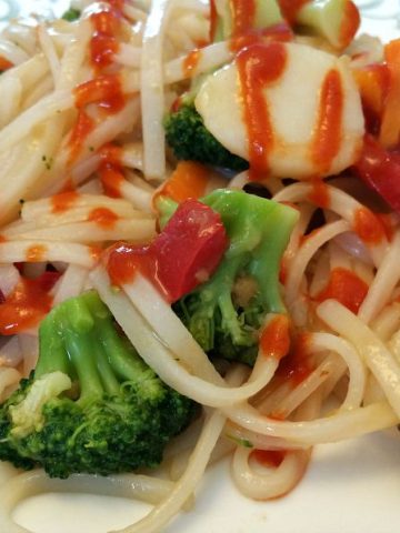 Easy Ginger Veggie Stir Fry