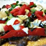 black bean tostadas