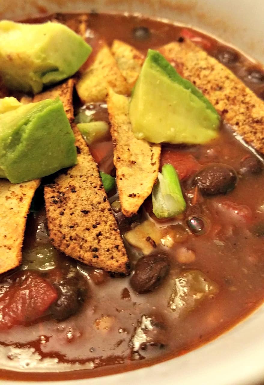 Spicy Mexican Tortilla Soup - Brand New Vegan