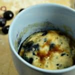 blueberry muffin mug cake