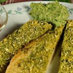 avocado pesto breadsticks