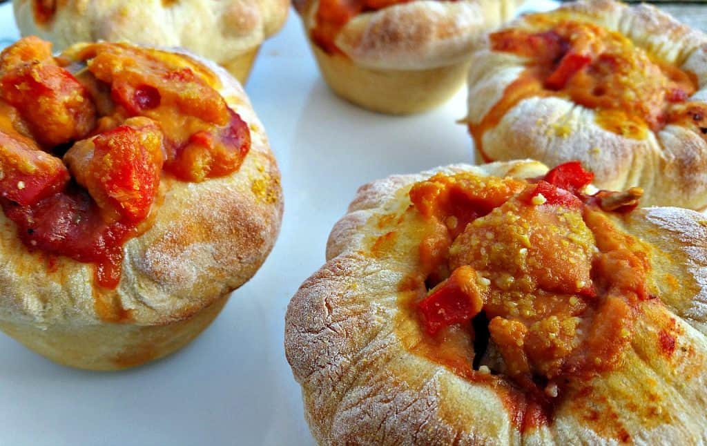 pizza muffins