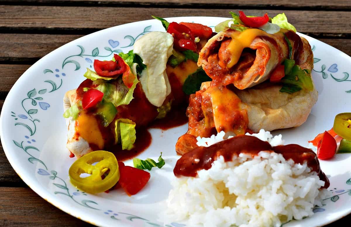 Veganana: Chimichangas Veganas de Forno