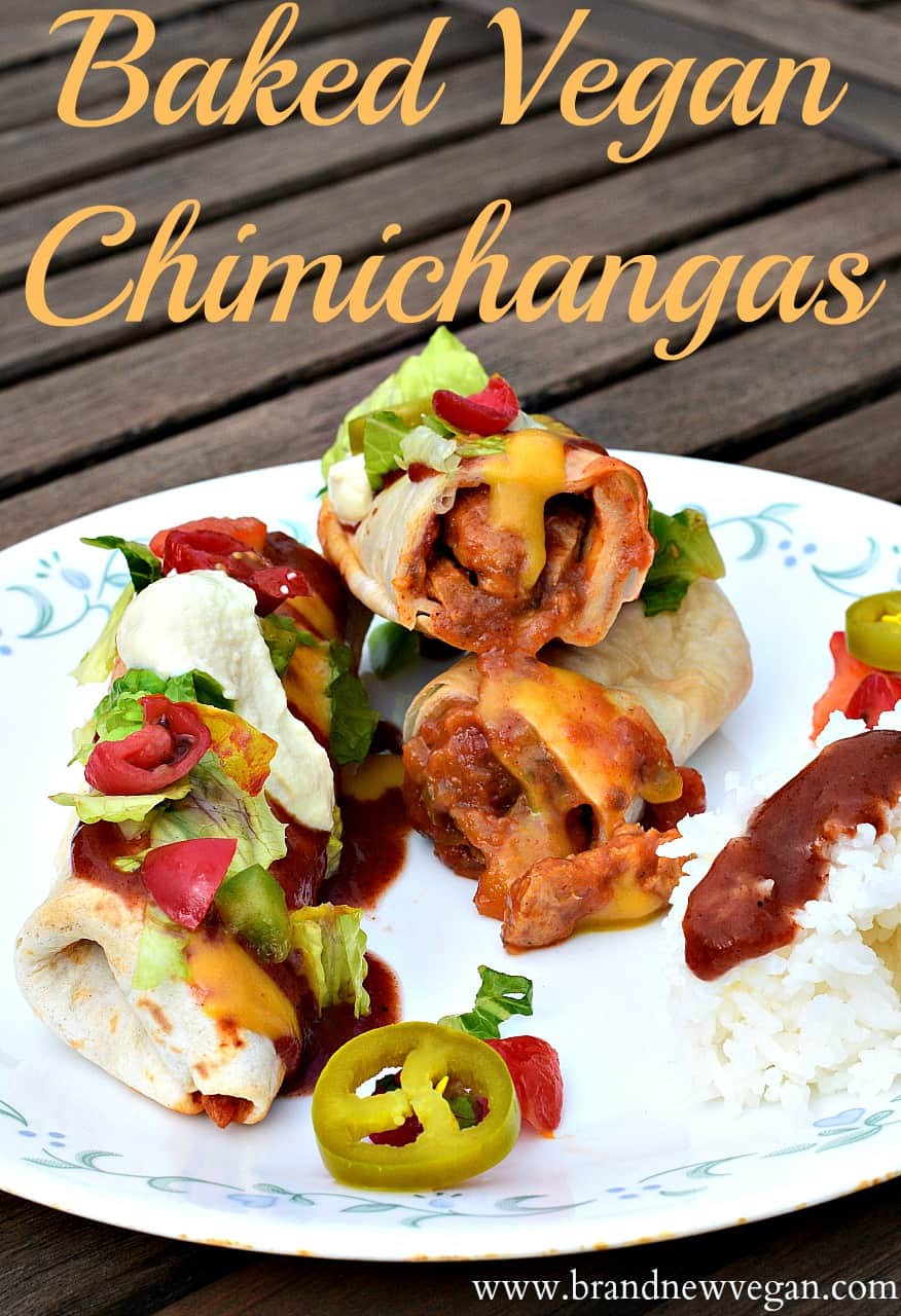 Vegan Chimichangas - Serene Trail