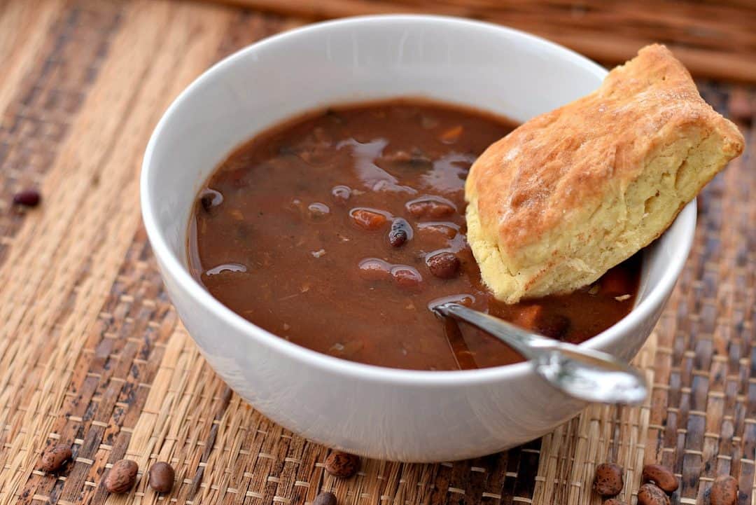 Vegan Bean and Bacon Soup Brand New Vegan