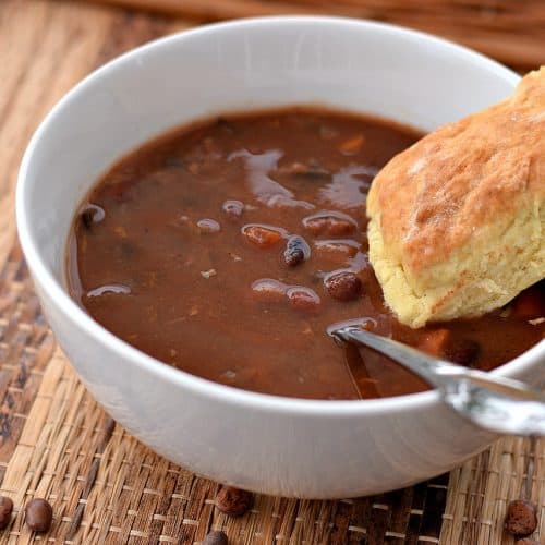 Vegan Bean and Bacon Soup Brand New Vegan