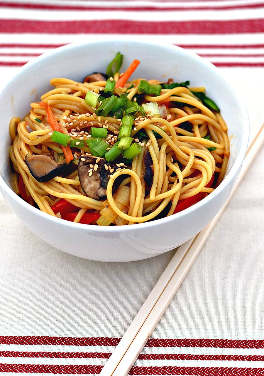 veggie lo mein 