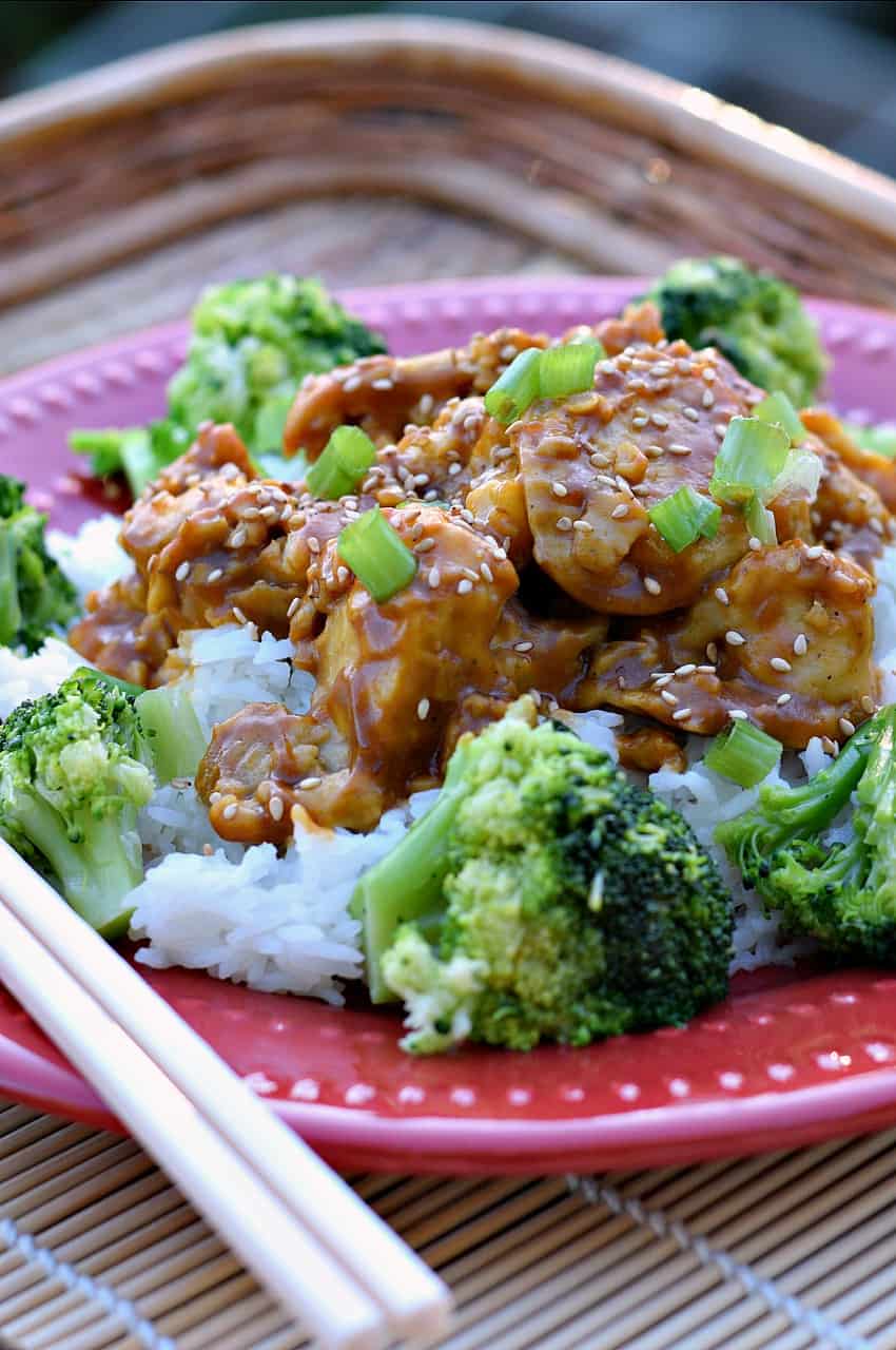 vegan sesame chicken