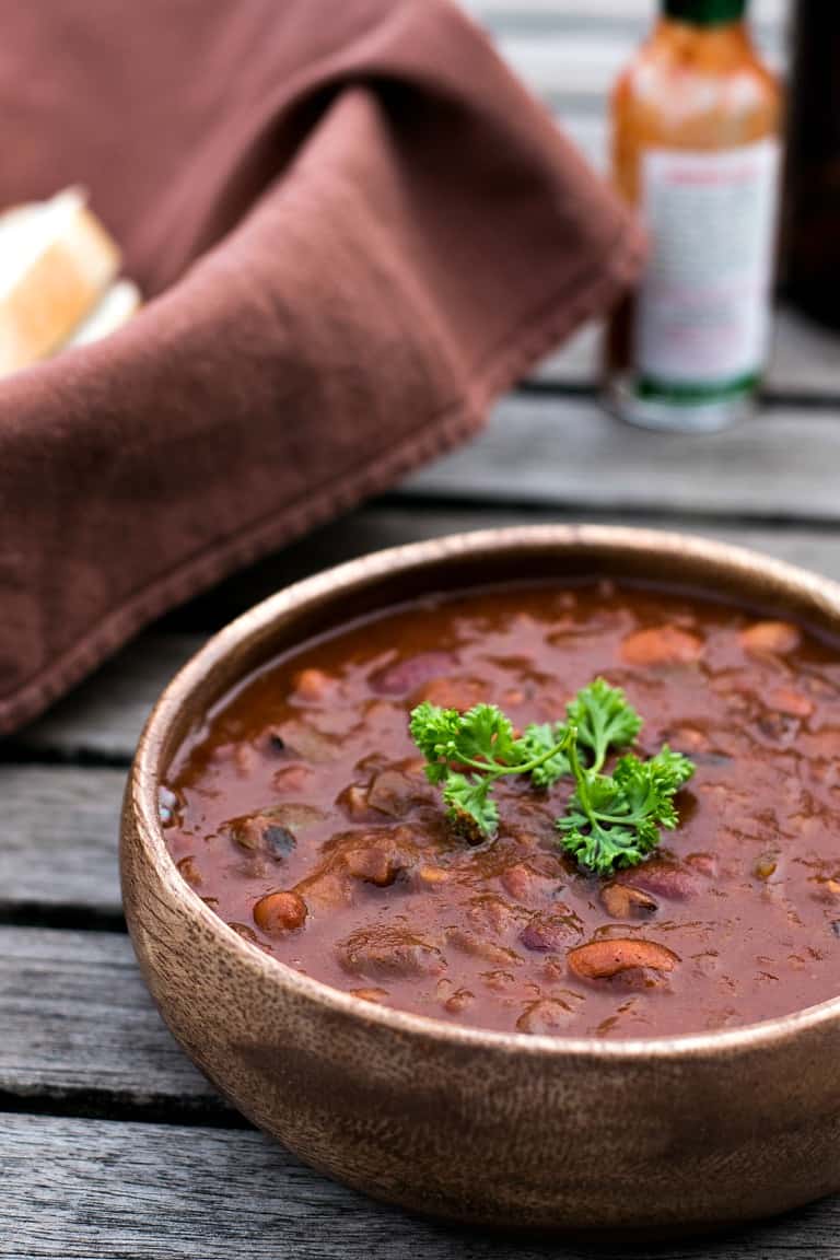 instant pot vegan chili