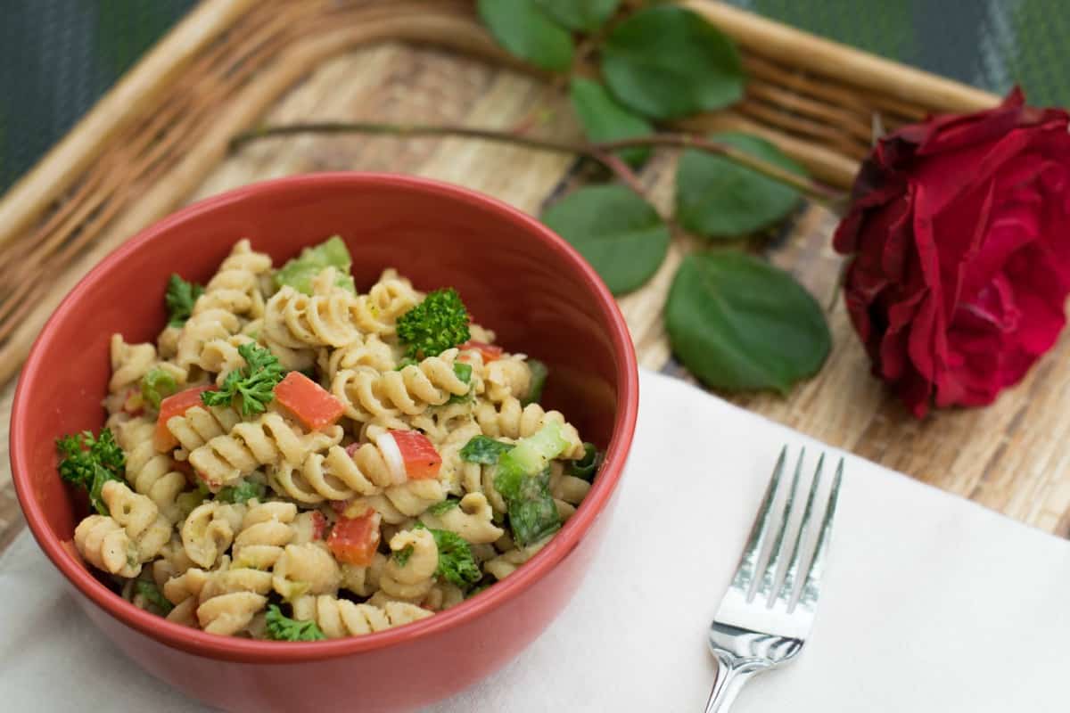 vegan pasta salad