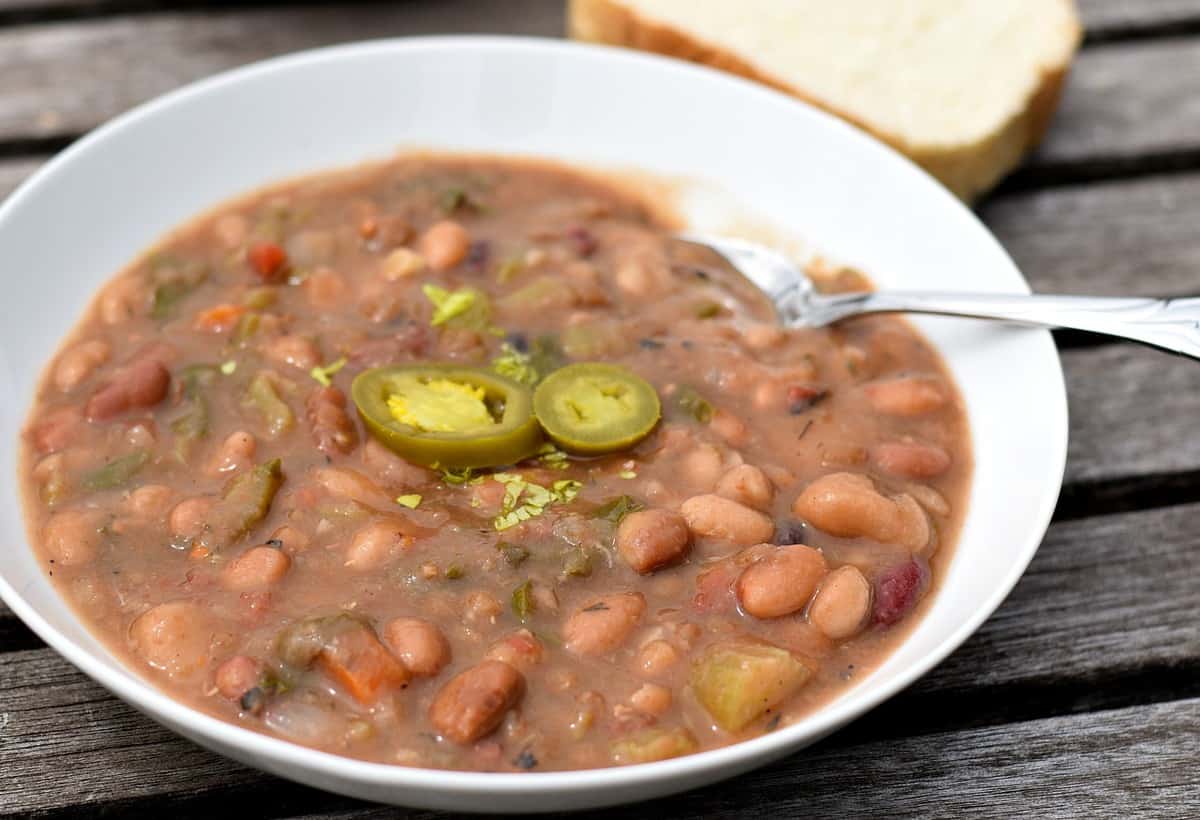 Vegetarian 15 Bean Soup - Eating Bird Food