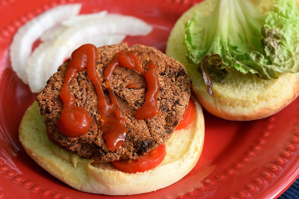 black bean burgers