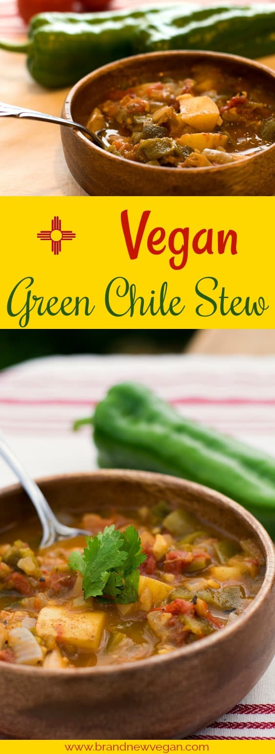 Vegan Green Chile Stew Brand New Vegan