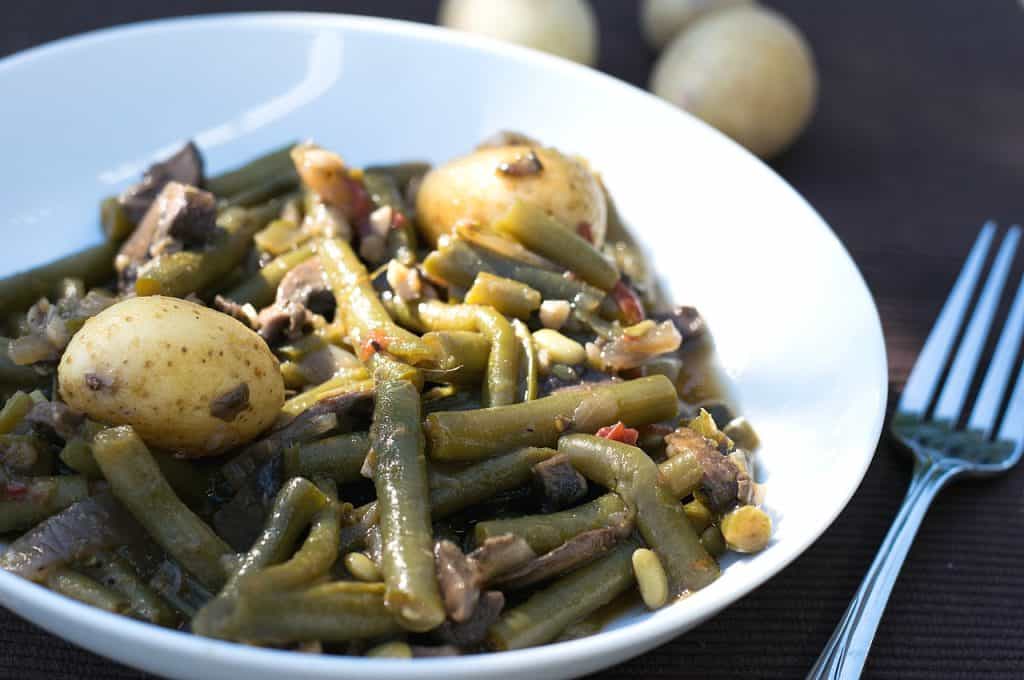 vegan green beans