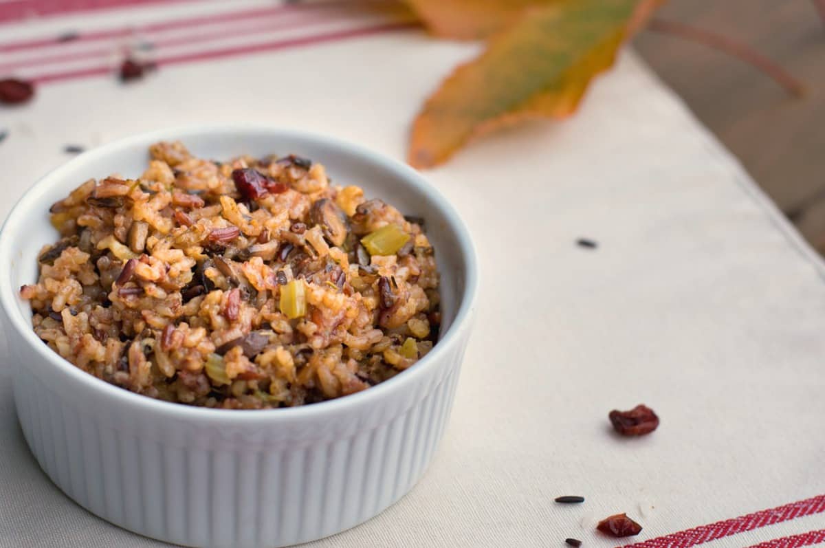 holiday instant pot wild rice