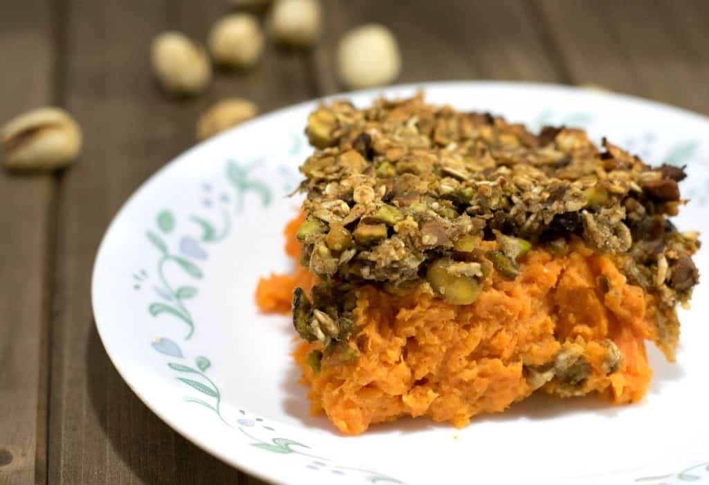 vegan sweet potato casserole