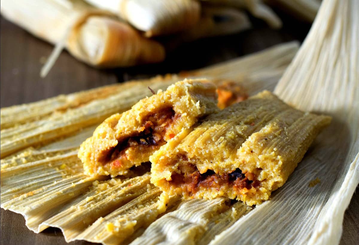 Oil Free Vegan Tamales