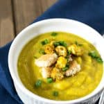 vegan roasted cauliflower soup 2