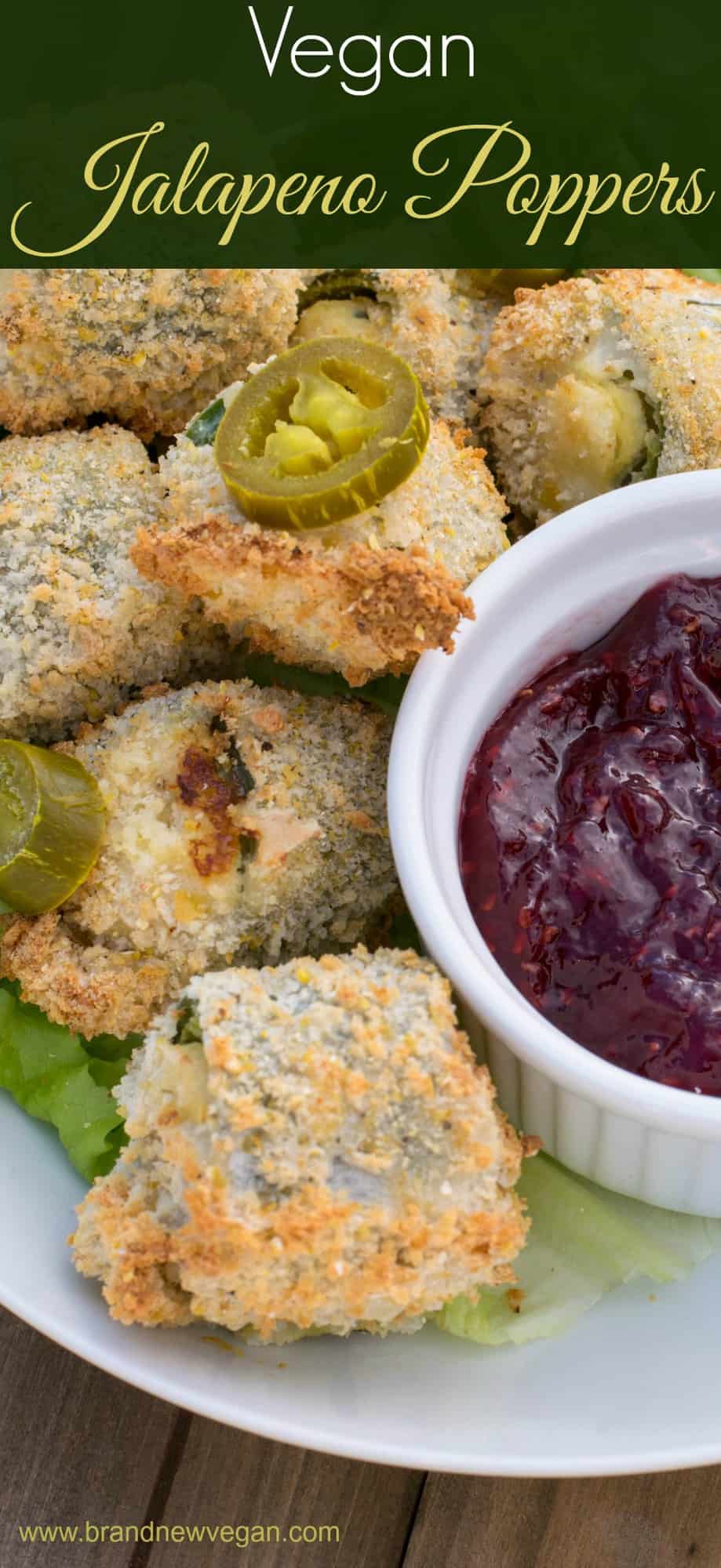 Want a healthier snack for the big game this year? Then you gotta try these Vegan Jalapeno Poppers! That's right, fresh Jalapenos stuffed with a dairy-free Cream Cheese and then air-fried to crispy perfection.