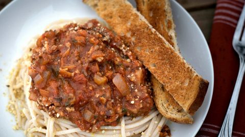 Vegan Bolognese Sauce