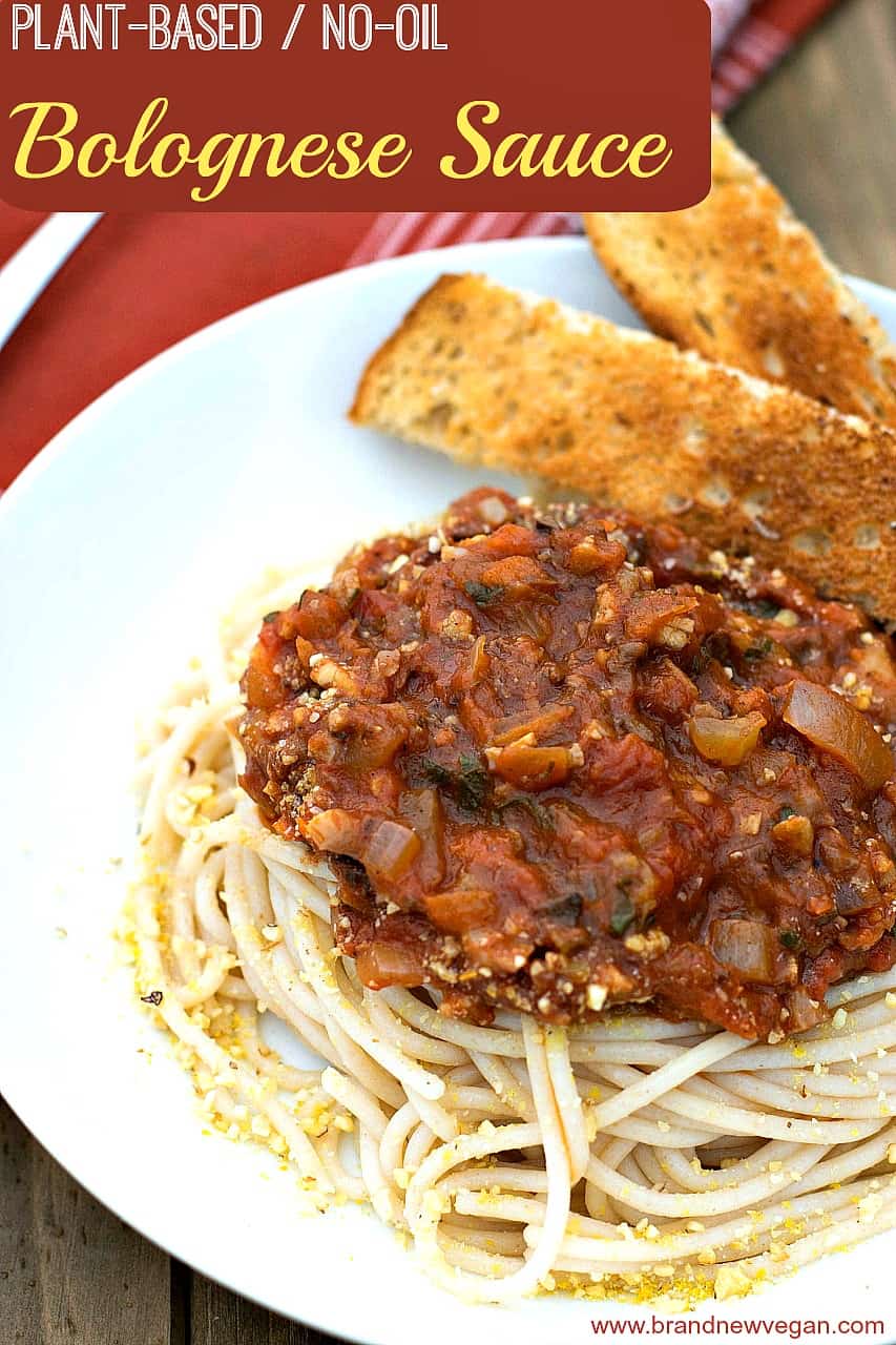 vegan bolognese pin