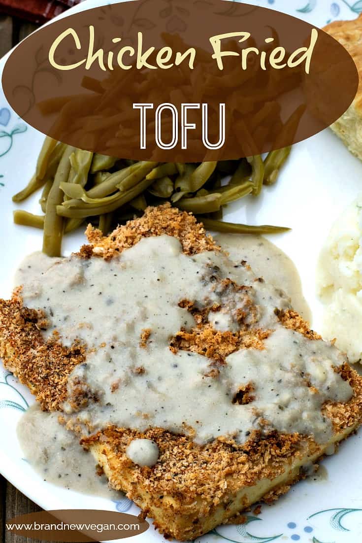 chicken fried tofu