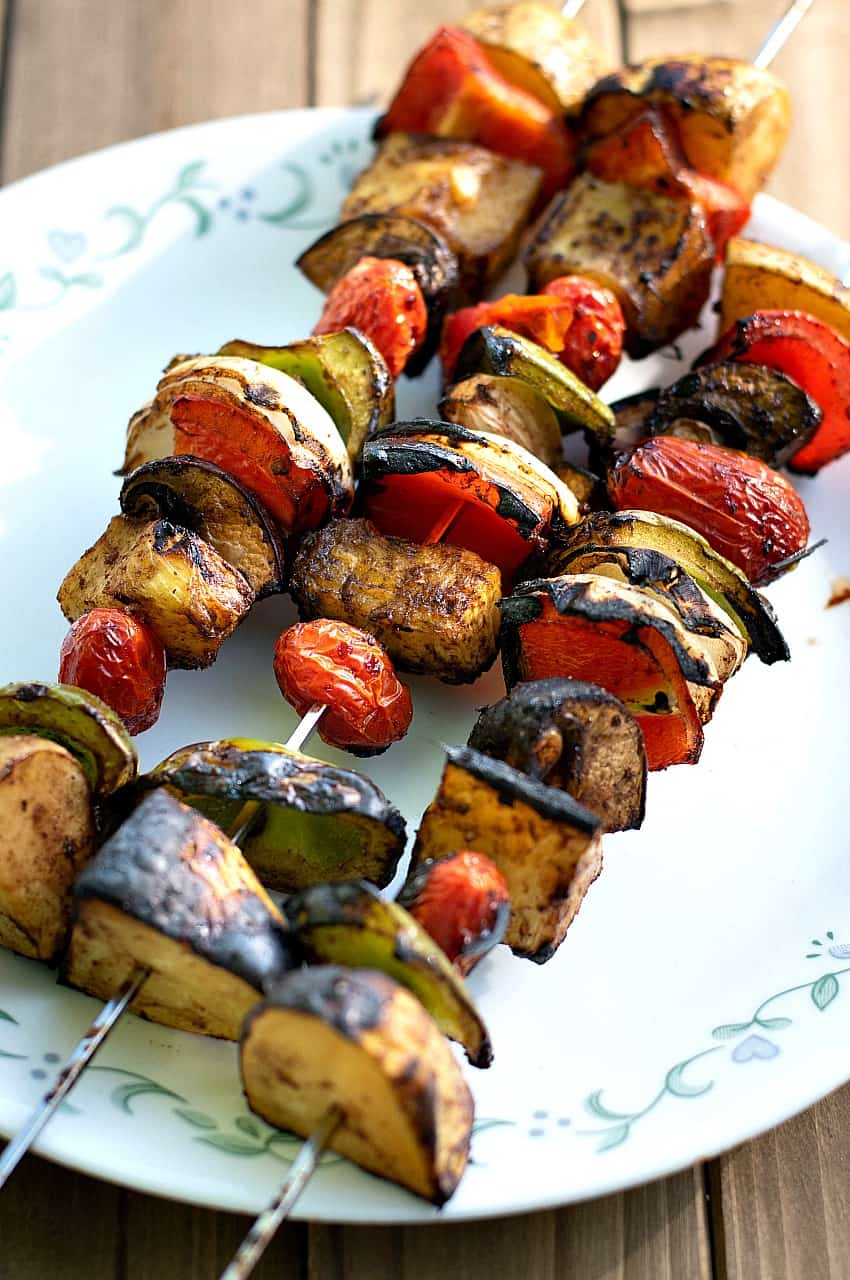 Grilled Vegetable Kabobs