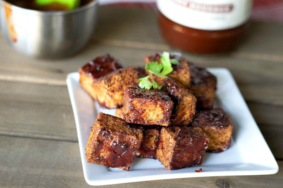 bbq tofu burnt ends