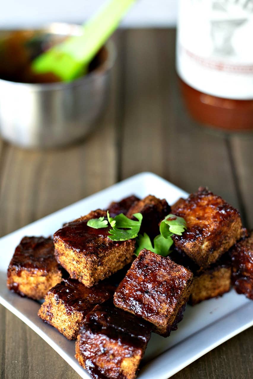 BBQ Tofu Burnt Ends