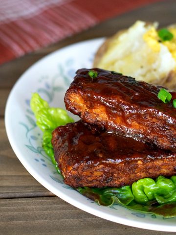 vegan ribs