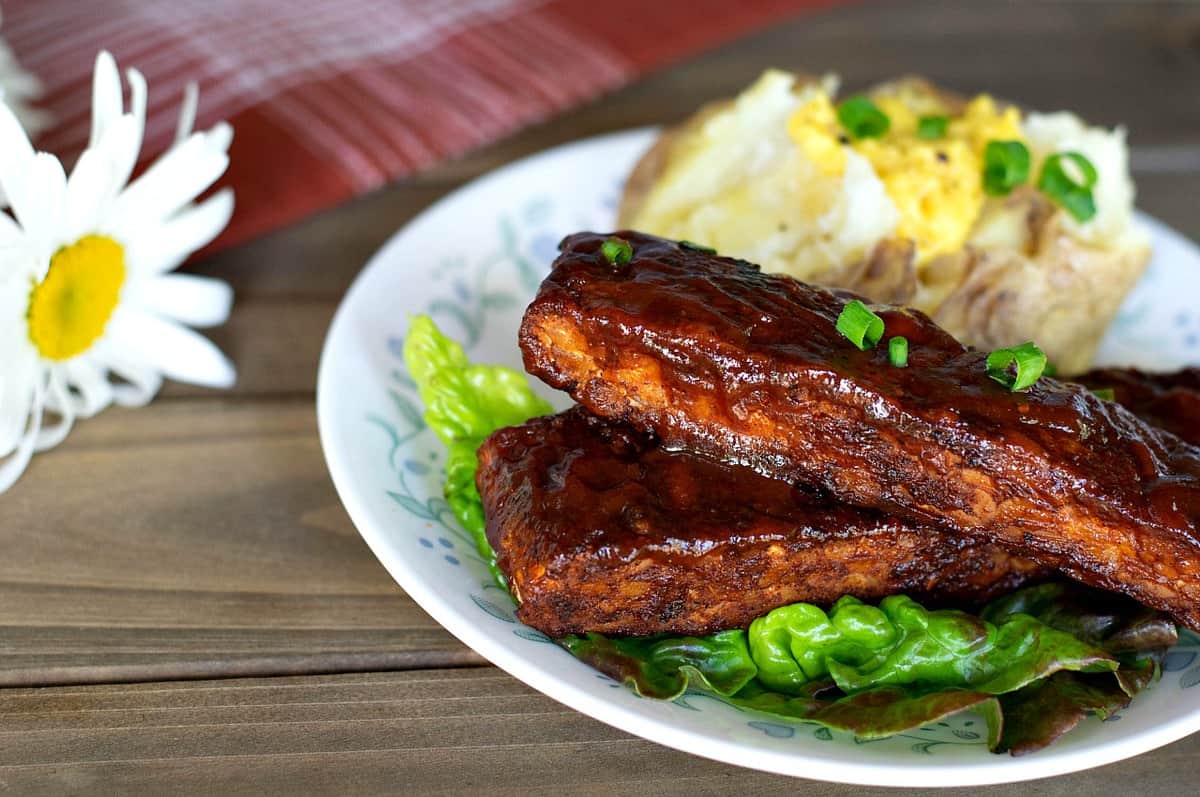 vegan ribs