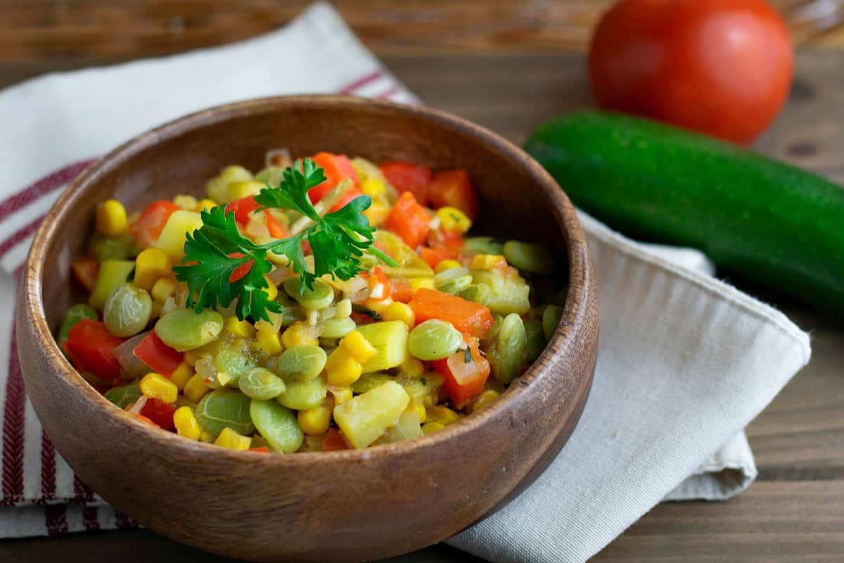 Vegan Succotash